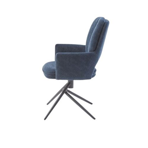 Chaise Pivotante Bleue Double Coussinage (lot De 2) Ligurie
