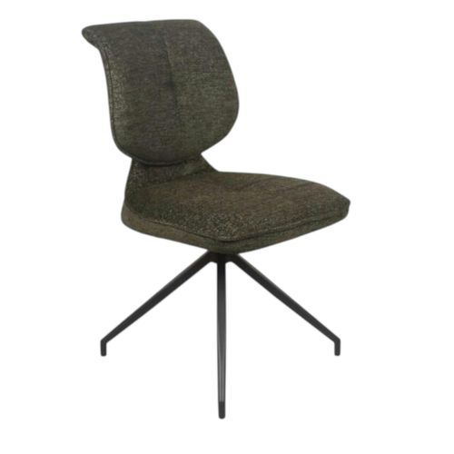 Chaise Pivotante Verte Dossier Double (lot De 2) Ligurie