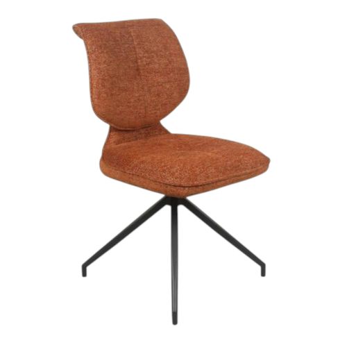 Chaise Pivotante Rouille Dossier Double (lot De 2) Ligurie