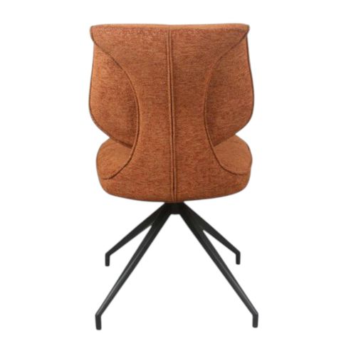 Chaise Pivotante Rouille Dossier Double (lot De 2) Ligurie