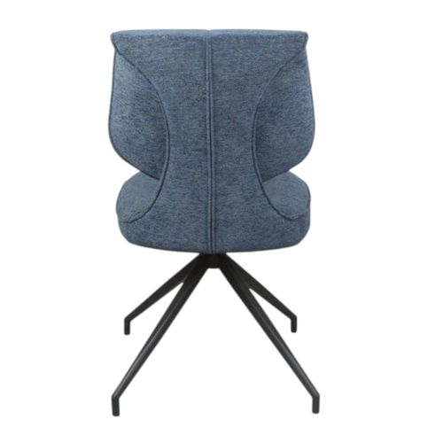 Chaise Pivotante Bleue Dossier Double (lot De 2) Ligurie