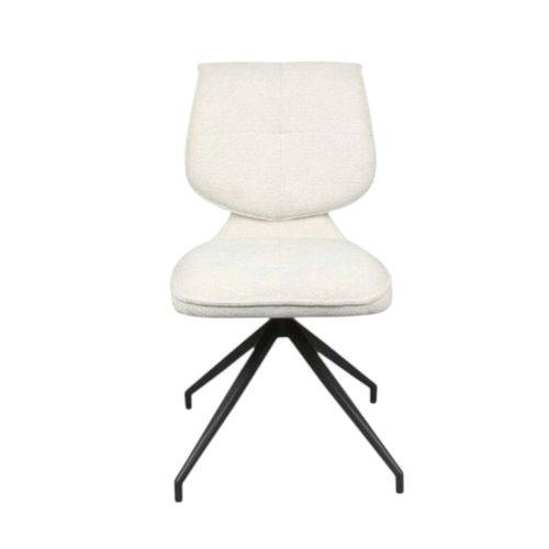 Chaise Pivotante Écrue Dossier Double (lot De 2) Ligurie