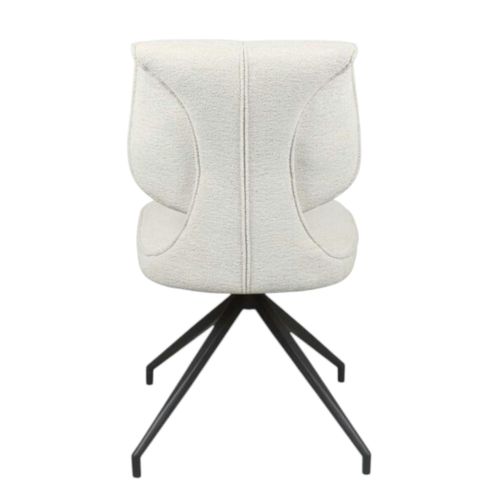 Chaise Pivotante Écrue Dossier Double (lot De 2) Ligurie