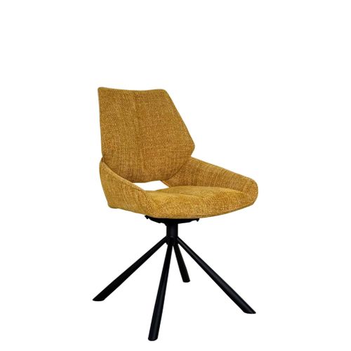 Chaise Pivotante Ocre Assise Baquet (lot De 2) Ligurie