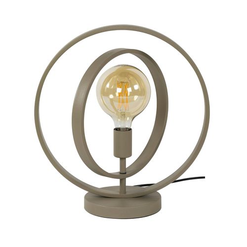 Lampe Moderne Beige Mat, 2 Anneaux Pivotants Tribeca