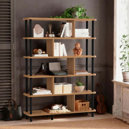 Bibliothèque Étagère Design Organique à Séparateurs Marfa