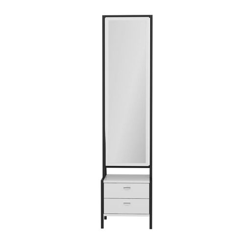 Miroir Sur Pied Avec Rangement Bijoux Maquillage Cody