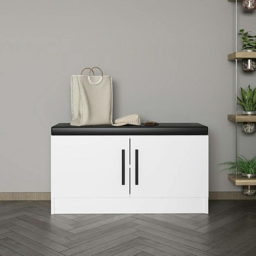 Banc D’entrée Moderne Avec Rangement Chaussures Marfa