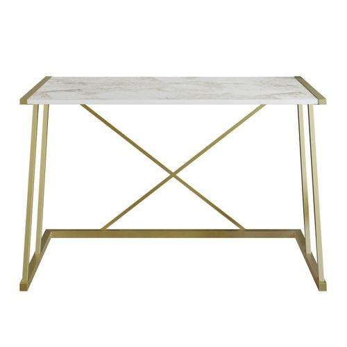 Bureau Moderne Chic Avec Plateau Décor Marbre Jena