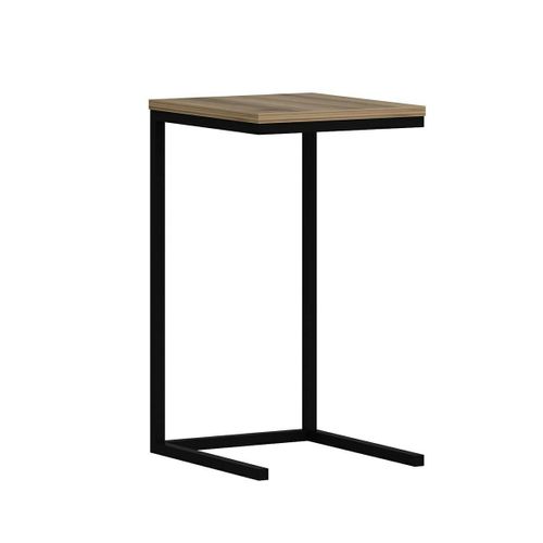 Tablette Canapé Pour Ordinateur Décor Bois Métal Jena