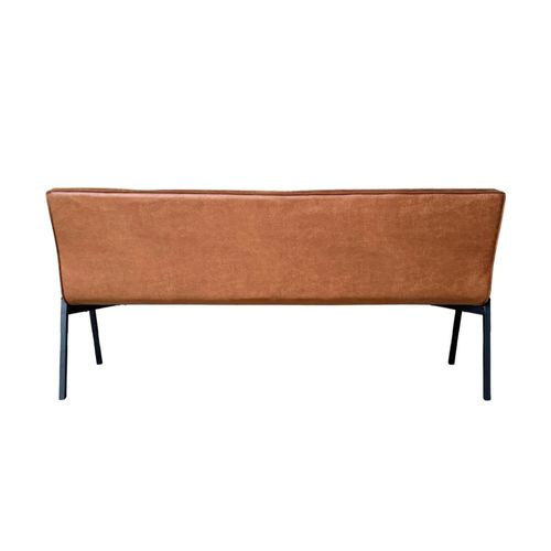 Banc De Table à Manger Cognac à Bandes 185 Cm Cortina