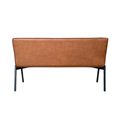 Banc De Table à Manger Cognac à Bandes 155 Cm Cortina