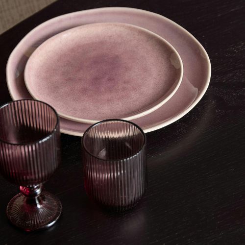 Table Ovale Noire Bois De Chêne 210 Cm Lexton