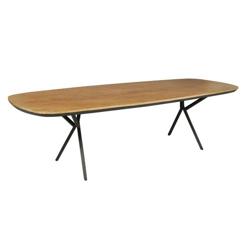 Table Rectangulaire Bois Bords Arrondis 160 Cm Uvea