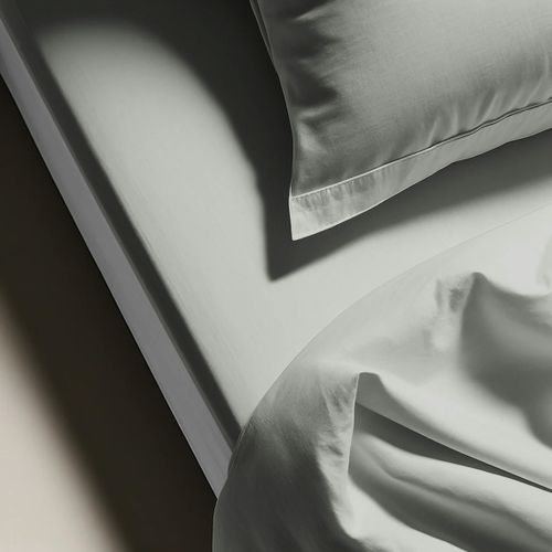 Drap Plat Coton Tilleul - 180 X 290 cm