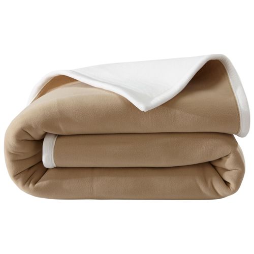 Couverture Très Chaude 240x260 Naturel En Polyester