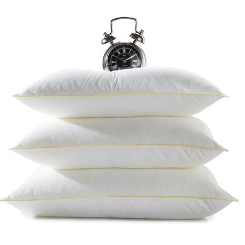 Oreiller Moelleux 65x65 Blanc En Coton