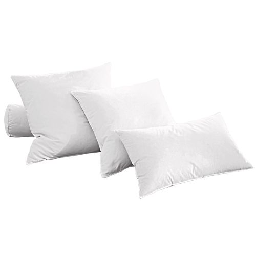 Oreiller Moelleux 65x65 Blanc En Coton