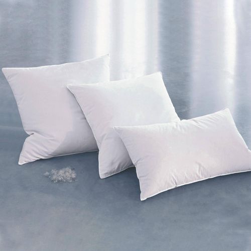 Oreiller Médium 65x65 Blanc En Coton