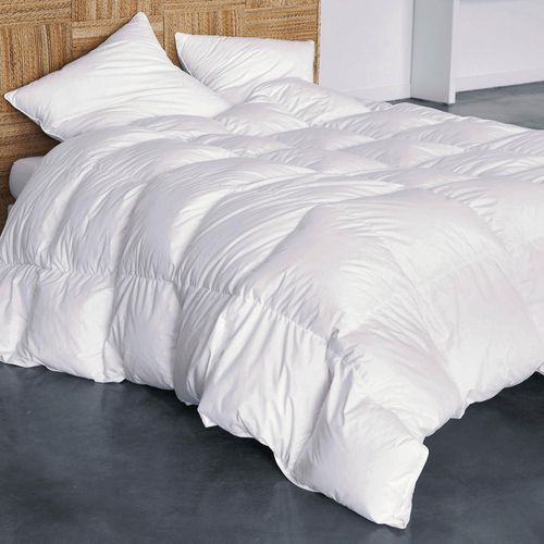 Couette Chaude 200x200 Blanc En Coton