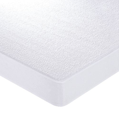 Protège Matelas 60x120 Blanc En Coton