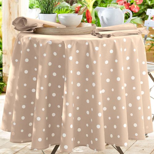 Nappe 150x250 Beige En Coton