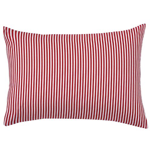 Taie Sac 65x65 Rouge En Coton