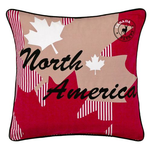 Taie Sac 50x70 Rouge En Coton