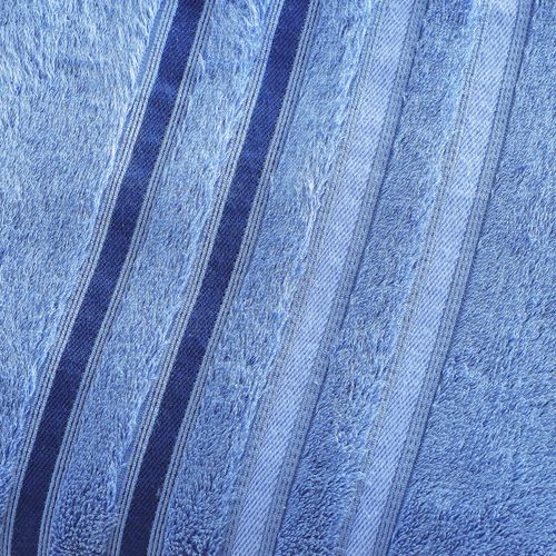 Serviette De Toilette 50x100 Bleu Pacifique En Acrylique