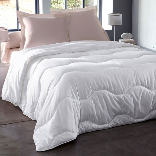 Couette Chaude 200x200 Blanc En Coton