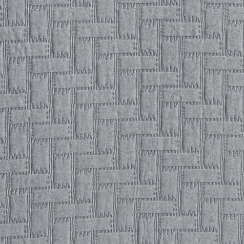 Housse De Coussin 40x40 Gris Perle En Coton