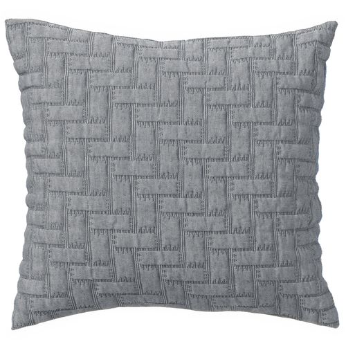 Housse De Coussin 40x40 Gris Perle En Coton