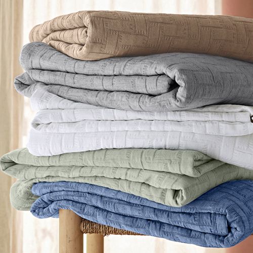 Housse D'oreiller 60x60 Beige En Coton 400 G/m²