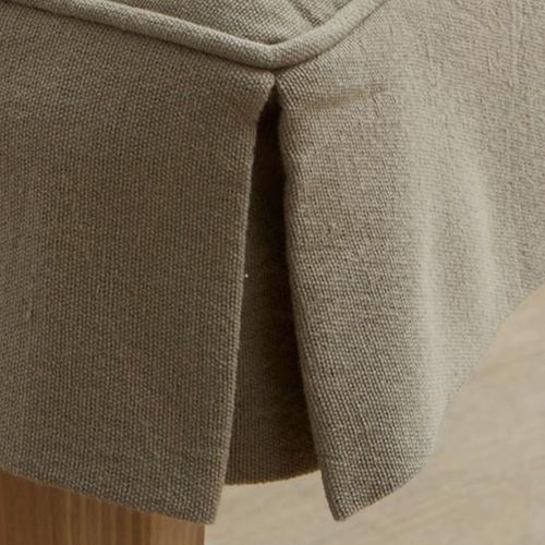 Galette 40x40 Marron Taupe En Coton