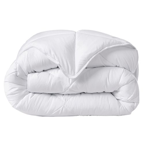 Couette Légère 260x240 Blanc En Polyester