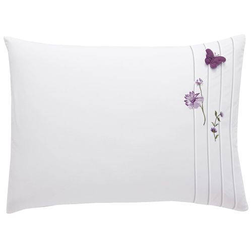 Taie Sac 50x70 Blanc En Coton