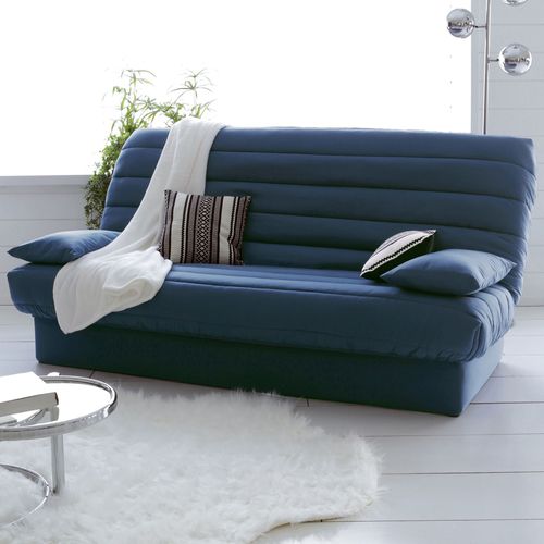 Housse De Coussin 35x60 Bleu En Polyester