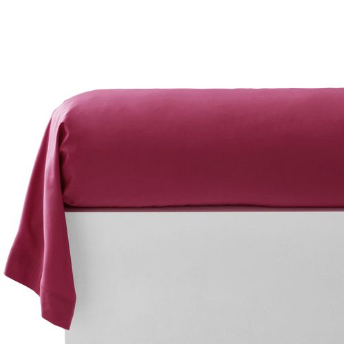 Taie Traversin 43x185 Rose Indien En Coton