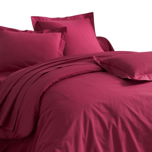Housse De Couette 200x200 Rose Indien En Coton