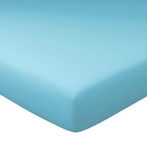 Drap-housse Grand Bonnet 140x200x32 Bleu Nuage En Coton