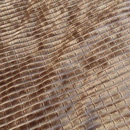 Plaid 150x150 Beige En Polyester