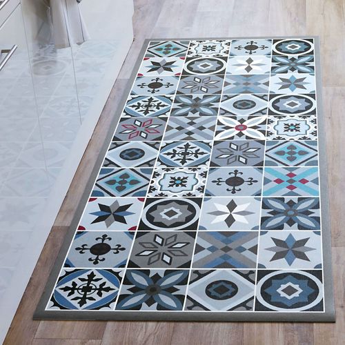 Tapis Vinyle 39x59 Gris En Synthétique