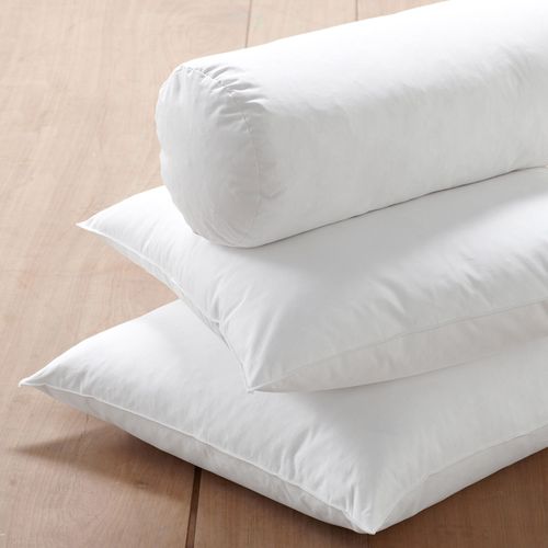 Traversin Ferme L. 90 Blanc En Coton