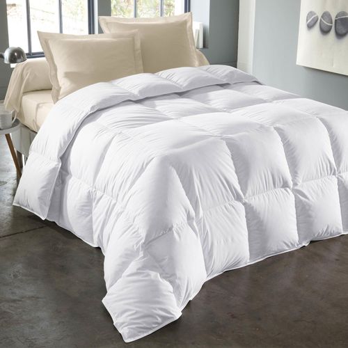 Couette Très Chaude 140x200 Blanc En Coton