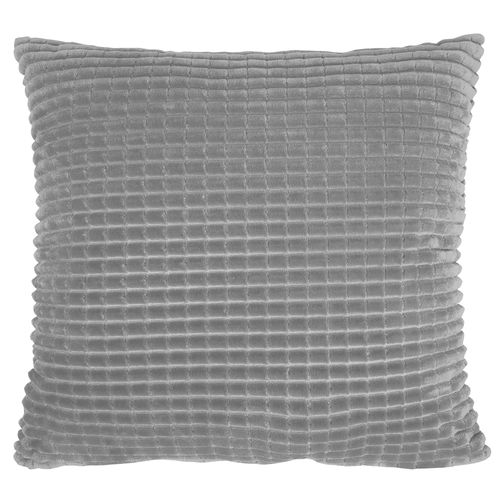 Housse D'oreiller 63x63 Gris En Polyester