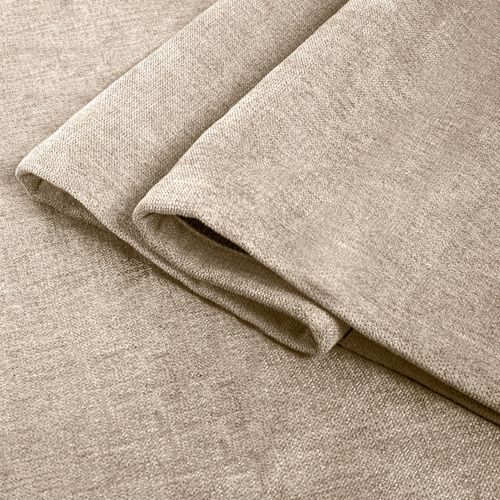 Rideau Occultant 140x260 Naturel En Polyester