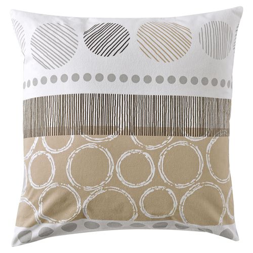 Taie Sac 63x63 Beige En Coton