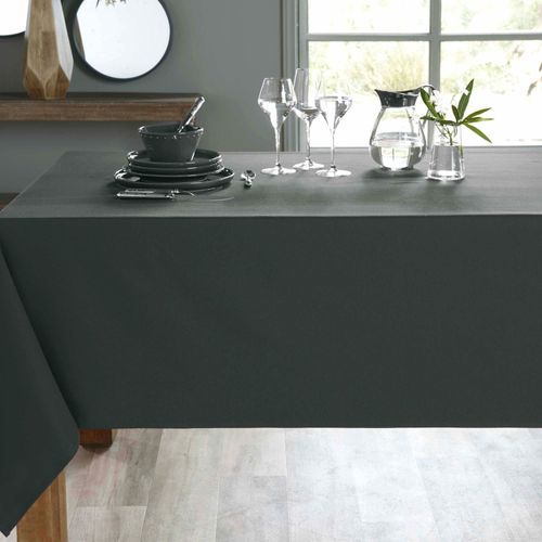 Nappe 150x250 Gris Anthracite En Coton