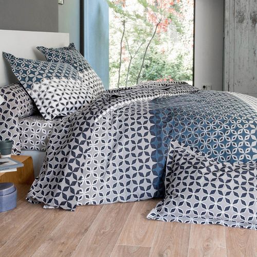 Housse De Couette 200x200 Gris En Coton