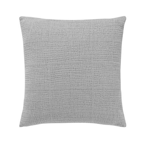 Housse De Coussin 40x40 Gris Perle En Coton